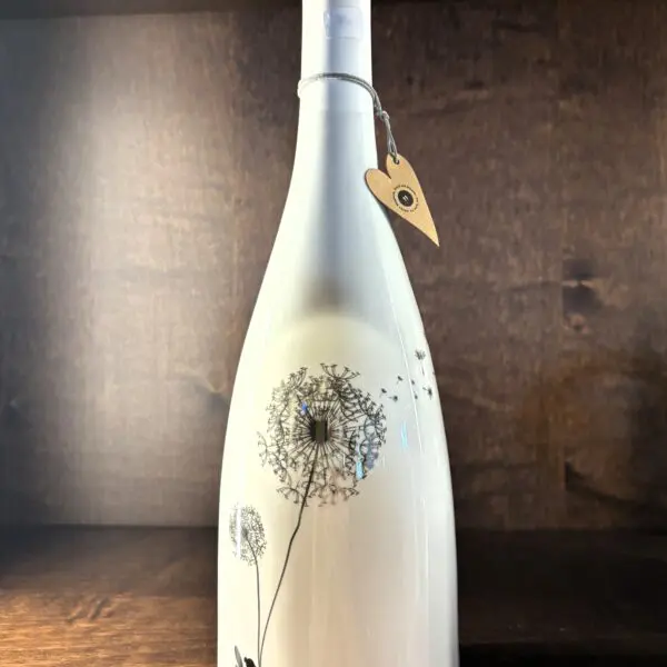 Sektflasche Vase