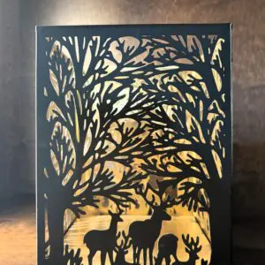 Deer Family Lantern
