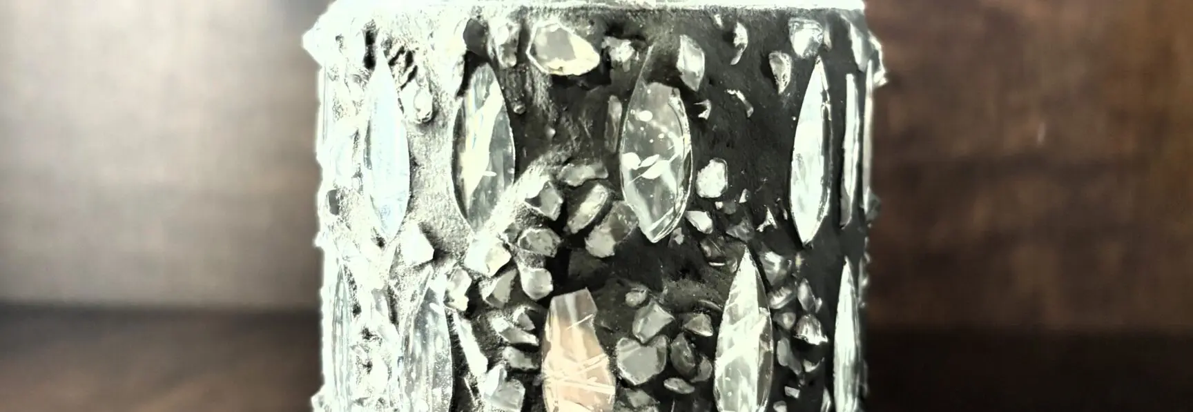 Windlicht Silber