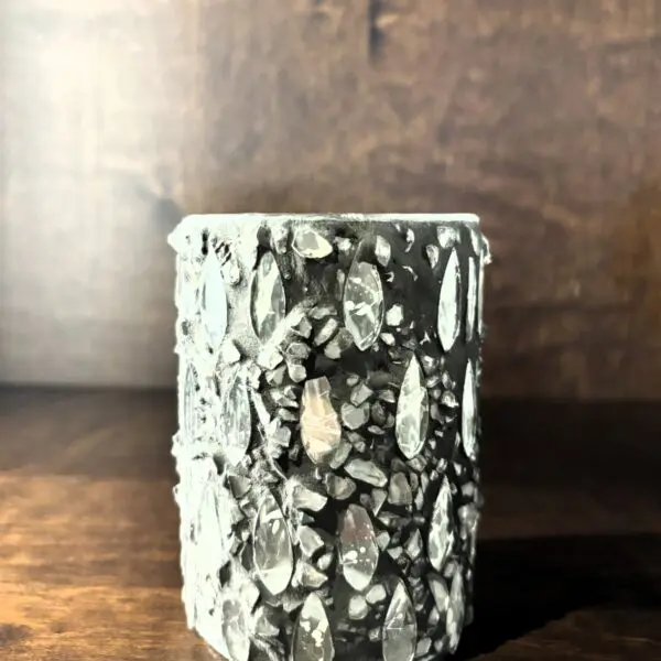 Windlicht Silber