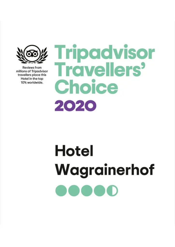 Hotel Wagrainerhof Auszeichnungen Travellers Choice Award 2020 1 Hotel Wagrainerhof Auszeichnungen Travellers Choice Award 2020 1