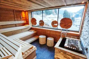 Sauna im Hotel Wagrainerhof, Urlaub in Wagrain