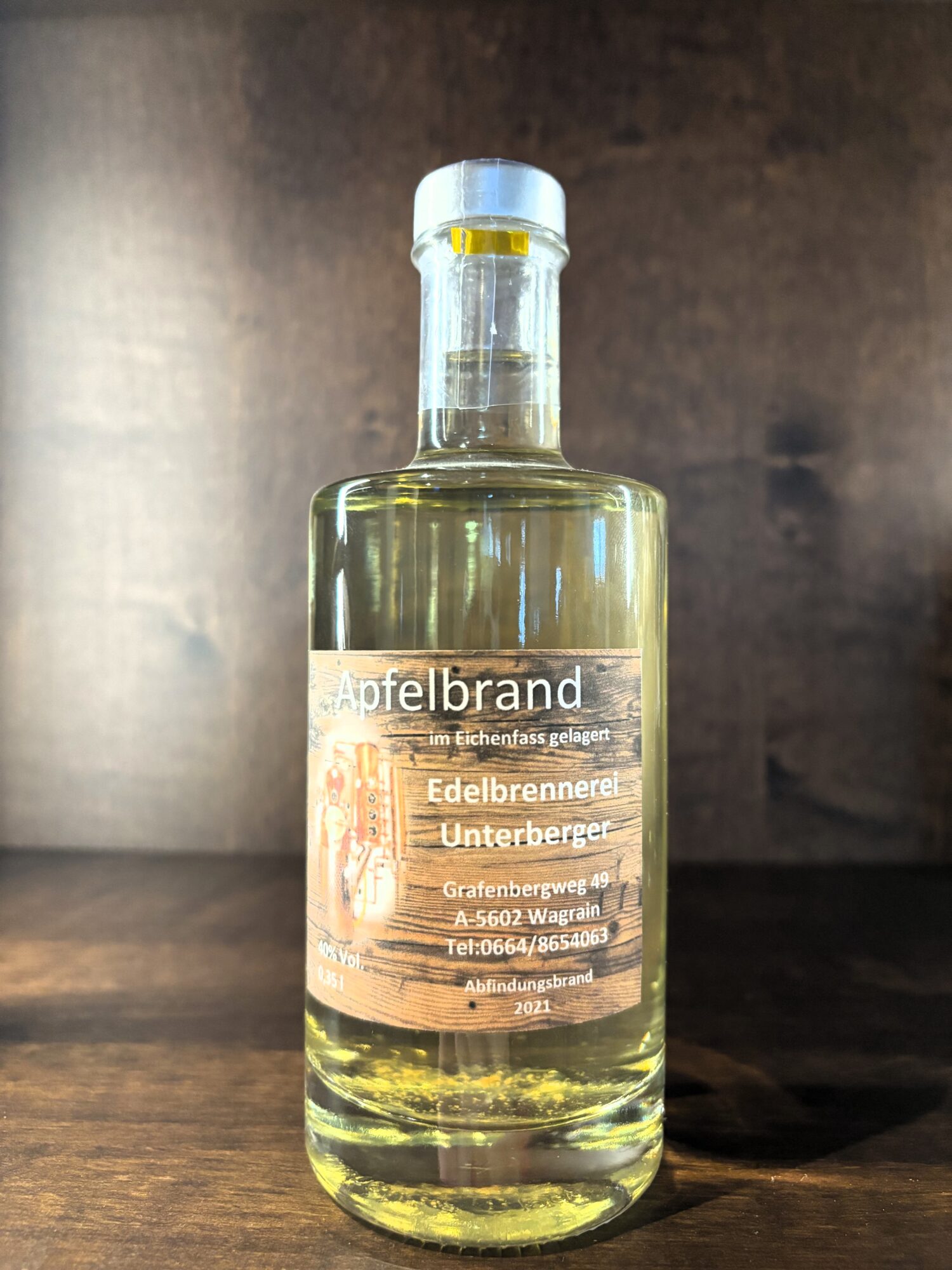 Apple brandy 0.35 l