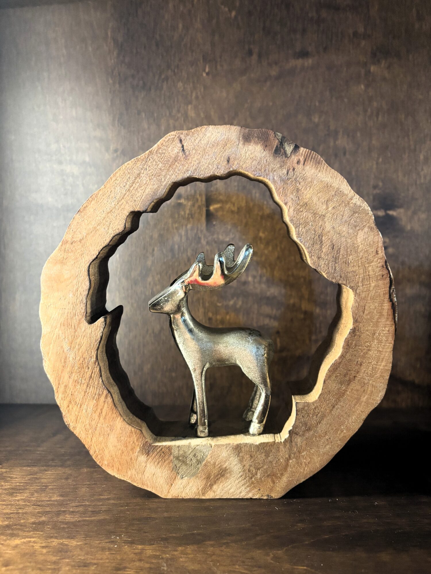 Decorative Wooden Deer