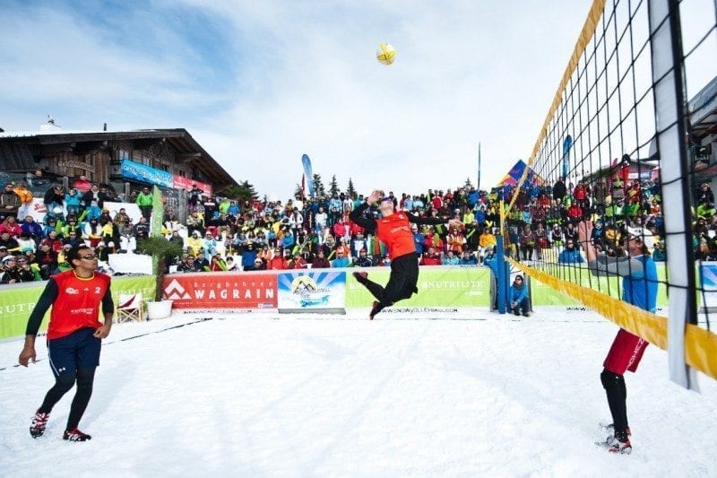 Snow Volleyball in Wagrain