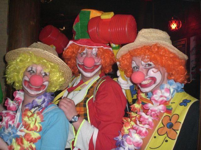 Clowns im Fasching