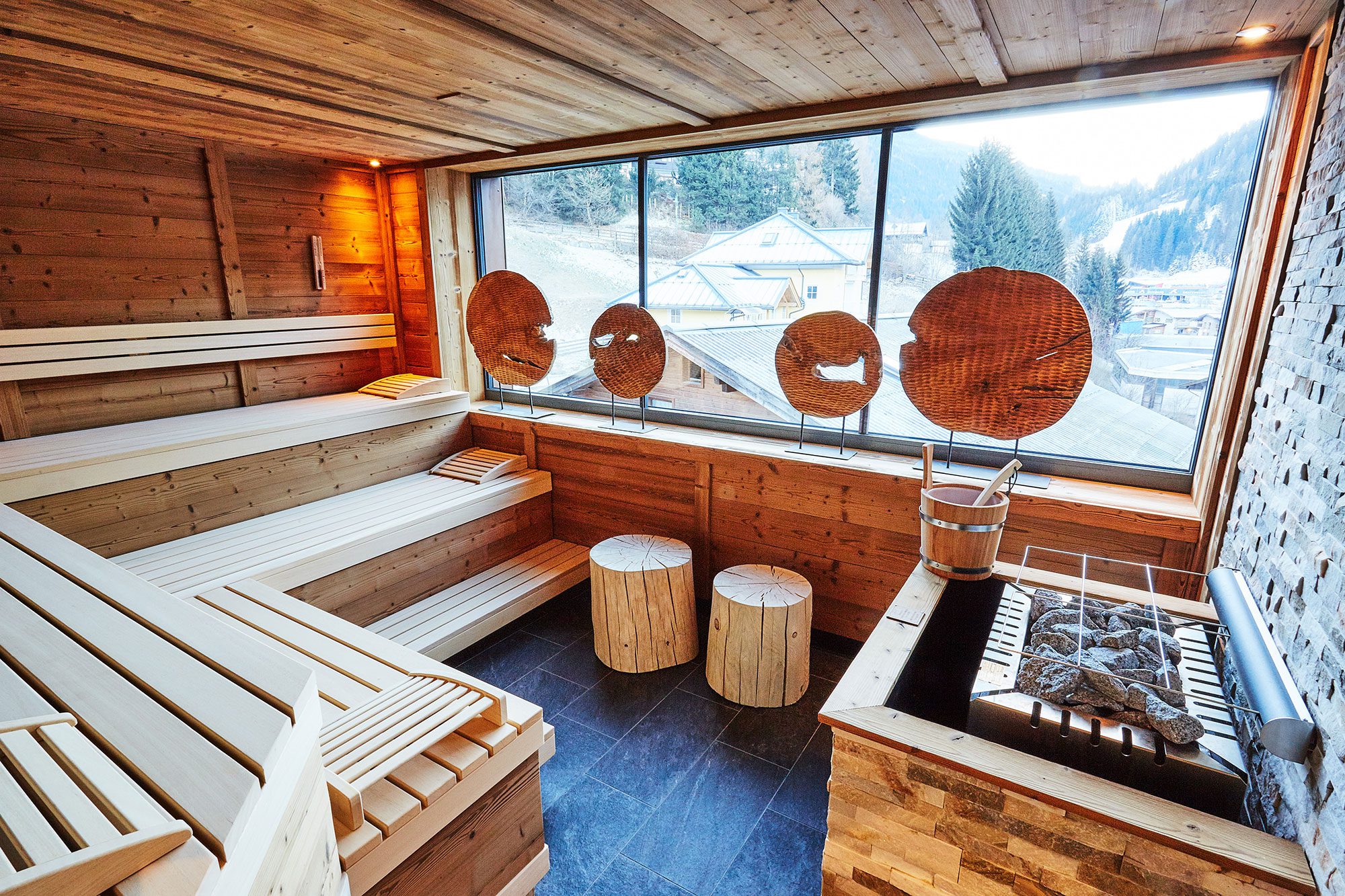 Sauna im Hotel Wagrainerhof, Urlaub in Wagrain