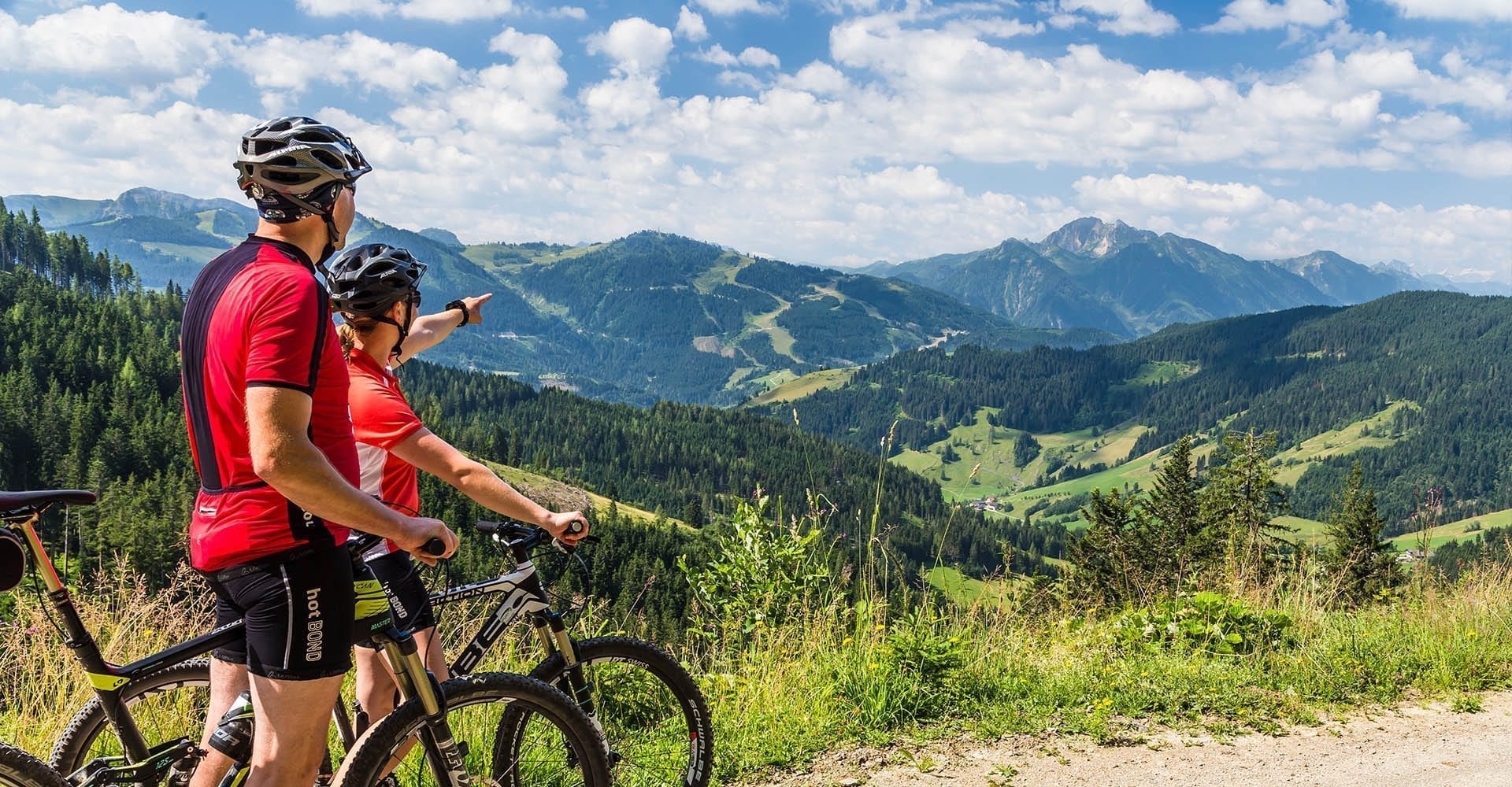 Mountainbiken - Sommerurlaub im Salzburger Land - Hotel Wagrainerhof
