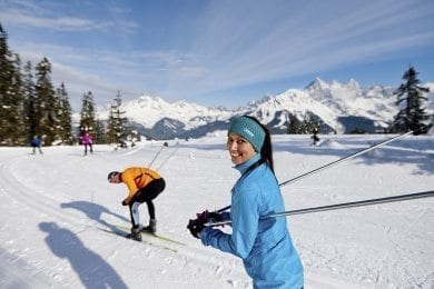 Langlaufen - Winterurlaub in der Salzburger Sportwelt