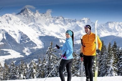 Langlaufen - Winterurlaub in der Salzburger Sportwelt