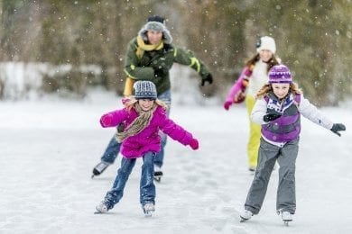 Eislaufen - Winterurlaub in Wagrain